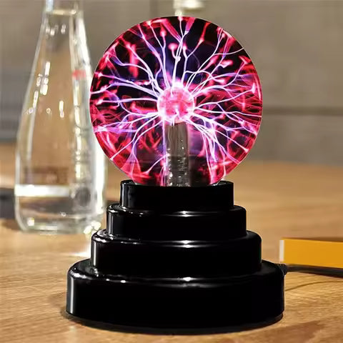 Lampe Plasma Magique LED Tactile - Veilleuse Décorative et Cadeau Original