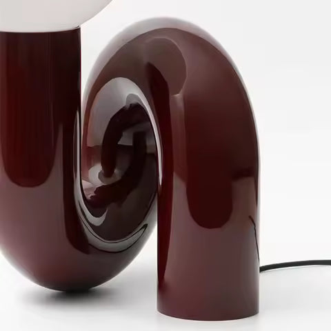 Lampe de Bureau Design Scandinave Minimaliste en Verre