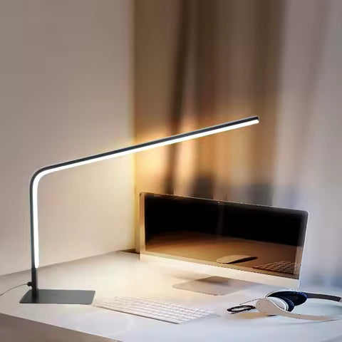 Lampe de Bureau LED USB - Luminosité Réglable et Protection des Yeux pour le Télétravail