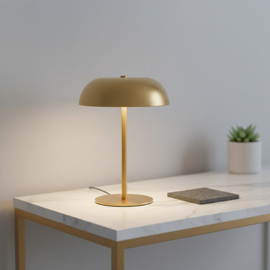 Lampe de Chevet Champignon LED Rechargeable - 3 Couleurs Tactiles Intensité Variable